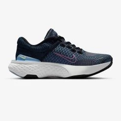 Nike Women's ZoomX Invincible 2 Running Shoe- Dk Marina Blue/Black/Plum Fog - Regular (B) Shoes