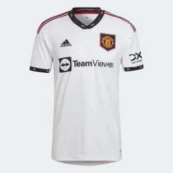Men's Adidas Manchester United 22/23 Away Jersey - White