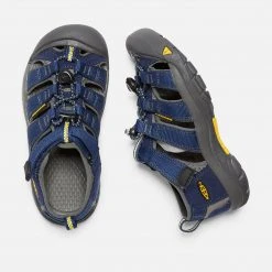 KEEN Big Kids' Newport H2 Sandal - Blue Depths/Gargoyle