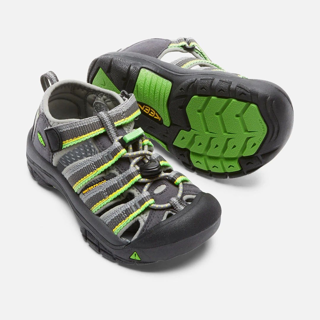 KEEN Big Kids' Newport H2 Sandal - Racer Grey 2 KEEN Big Kids' Newport H2 Sandal - Racer Grey