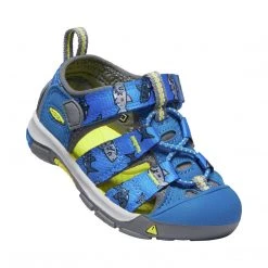 KEEN Toddlers' Newport H2 Sandal - Vibrant Blue Sharks
