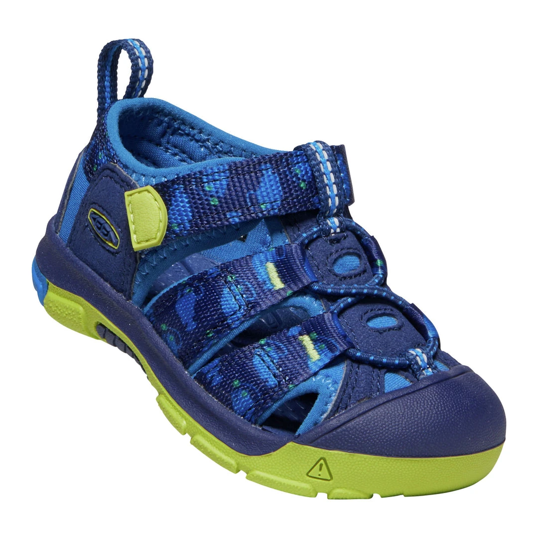 KEEN Toddlers' Newport H2 Sandal - Blue Depths/Chartreuse Youth 1 KEEN Toddlers' Newport H2 Sandal - Blue Depths/Chartreuse Youth