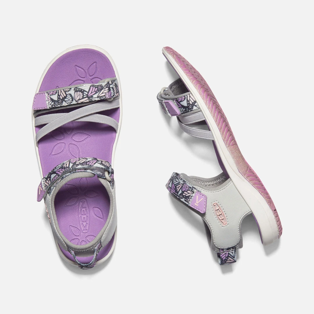 KEEN Youth Big Kids' Verano Sandal - Vapor/African Violet 4 KEEN Youth Big Kids' Verano Sandal - Vapor/African Violet