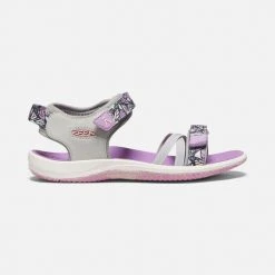 KEEN Youth Big Kids' Verano Sandal - Vapor/African Violet