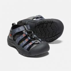 KEEN Youth Little Kids' Newport H2 Sandal - Steel Grey/Black 11 KEEN Youth Little Kids' Newport H2 Sandal - Steel Grey/Black