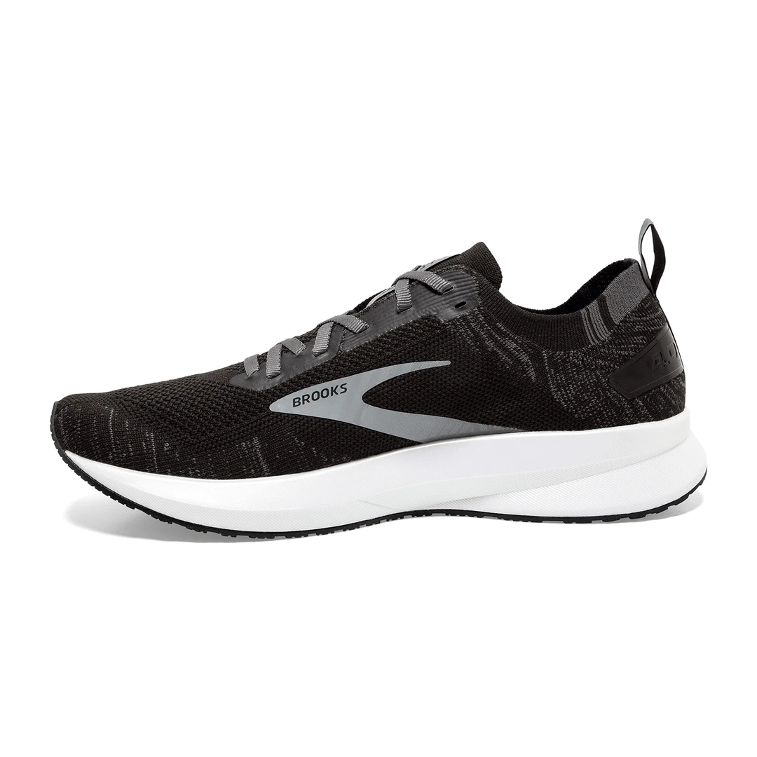Brooks Men's Levitate 4 Running Shoe - Black/Blackened Pearl/White - Regular (D) 5 Brooks Men's Levitate 4 Running Shoe - Black/Blackened Pearl/White - Regular (D)