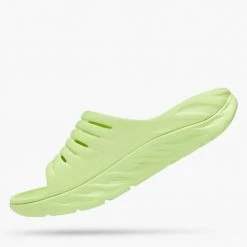 HOKA Unisex ORA Recovery Slide - Butterfly/Radiant Yellow - Regular (D) Sandals