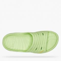 HOKA Unisex ORA Recovery Slide - Butterfly/Radiant Yellow - Regular (D) Sandals