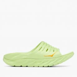 HOKA Unisex ORA Recovery Slide - Butterfly/Radiant Yellow - Regular (D) Sandals