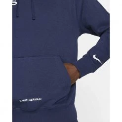 Nike Paris Saint-Germain Fleece Hoody - Midnight Navy 8 Nike Paris Saint-Germain Fleece Hoody - Midnight Navy