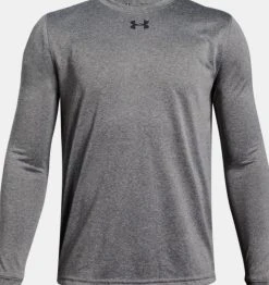 Under Armour Youth Y Locker LS T-GRY