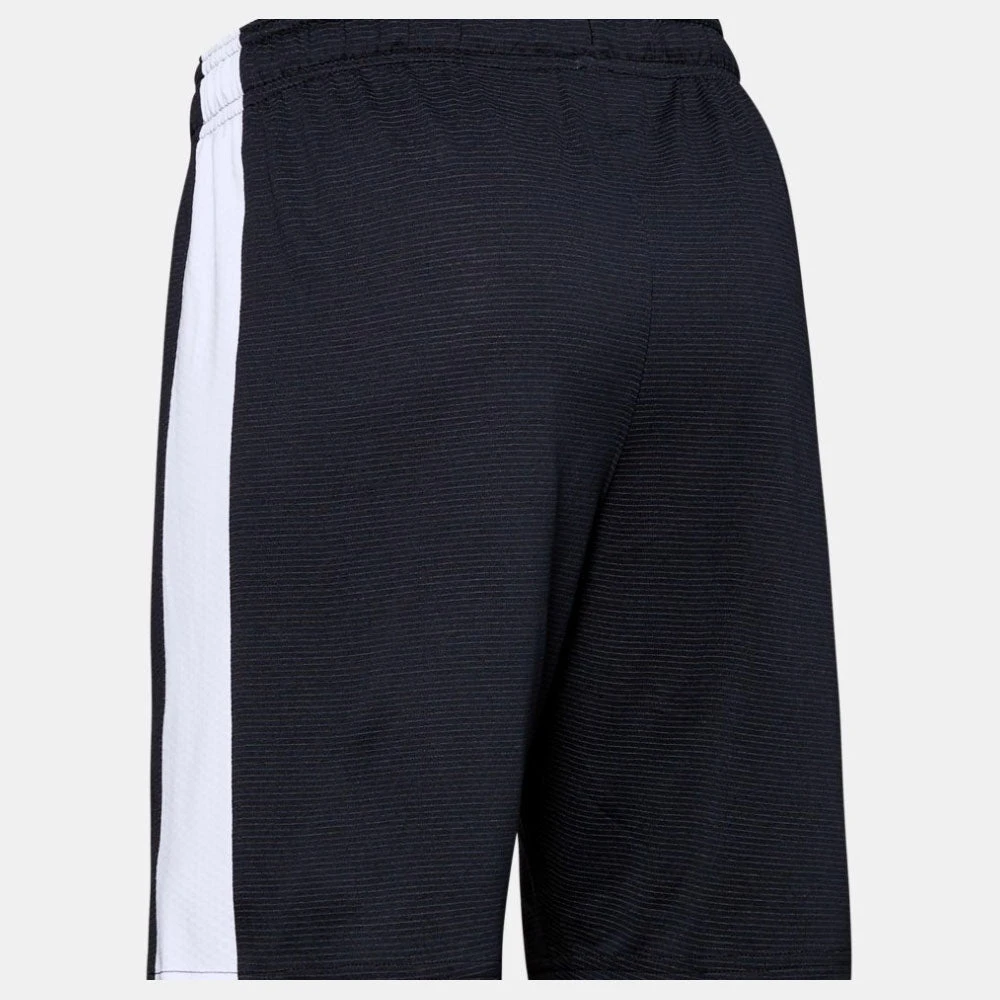 Under Armour Youth Threadborne Match Short - Black/White 2 Under Armour Youth Threadborne Match Short - Black/White