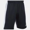 Under Armour Youth Threadborne Match Short - Black/White