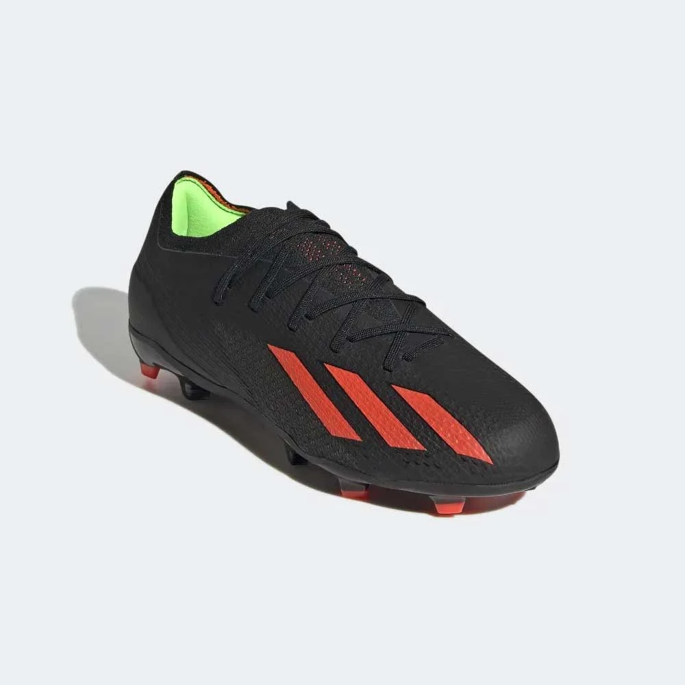 Adidas JR X SpeedPortal 1 FG - Core Black/Solar Red/Solar Green 2 Adidas JR X SpeedPortal 1 FG - Core Black/Solar Red/Solar Green