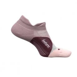 Feetures Socks Unisex Elite Light Cushion No Show Tab - Lilac Mauve