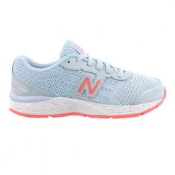 New Balance Girls 680 V5 Running Shoe - Air/Guava