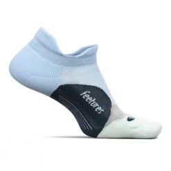 Feetures Socks Unisex Elite Light Cushion No Show Tab - Sea Ice
