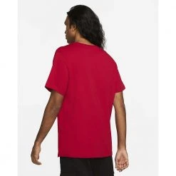 Nike Men's LFC Evergreen Crest Tee - Gym Red/Fossil Fanwear