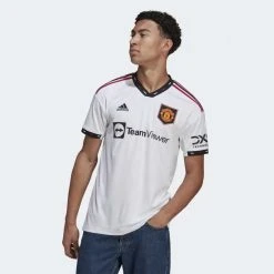 Men's Adidas Manchester United 22/23 Away Jersey - White