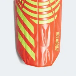 Adidas Predator Edge Shin Guards League - Solar Red/Team Solar Green