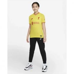 Nike Youth Liverpool FC 2021/22 Stadium 3rd Jersey - Chrome Yellow/Rush Red 9 Nike Youth Liverpool FC 2021/22 Stadium 3rd Jersey - Chrome Yellow/Rush Red