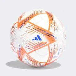 Adidas RIHLA Club Soccer Ball - White/Solar Red/Pantone Balls