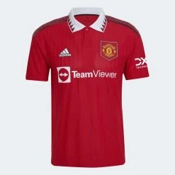Adidas Men's Manchester United 22/23 Home Jersey - Real Red