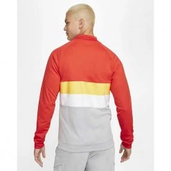 Nike Men's Liverpool I96 Anthem Jacket - Rush Red/Wolf Grey/Chrome Yellow