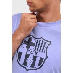 Nike FC Barcelona Evergreen Crest T - Light Thistle Fanwear 7 Nike FC Barcelona Evergreen Crest T - Light Thistle Fanwear