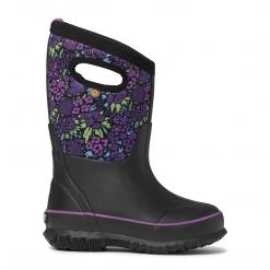 Bogs Footwear Kids Classic Northwest Garden Insulated Rain Boots - Black Multi Youth