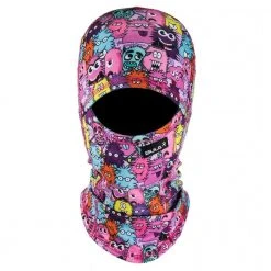 Bula Kids Sharp Printed Balaclava - Rad Pink