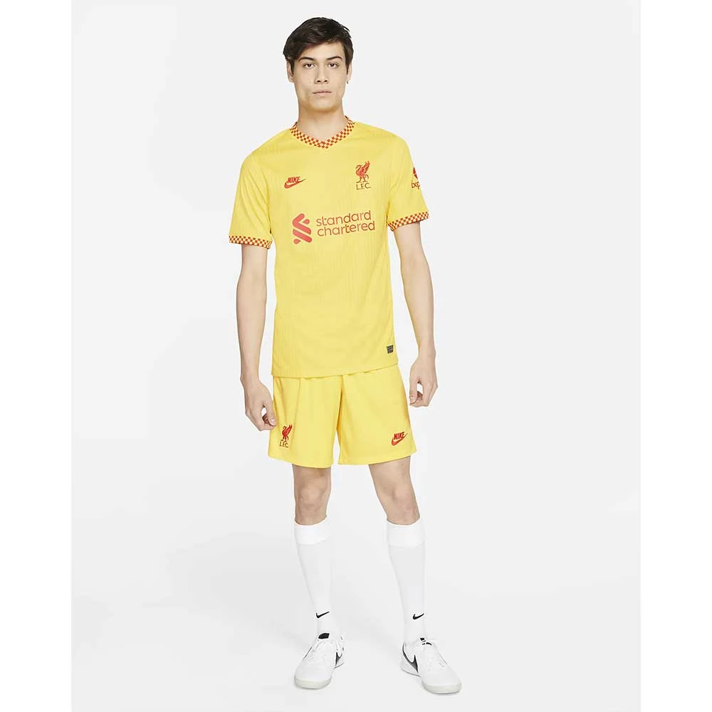 Nike Liverpool FC 2021/22 Stadium 3rd Jersey - Chrome Yellow/Rush Red Fanwear 1 Nike Liverpool FC 2021/22 Stadium 3rd Jersey - Chrome Yellow/Rush Red Fanwear