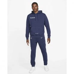 Nike Paris Saint-Germain Fleece Hoody - Midnight Navy
