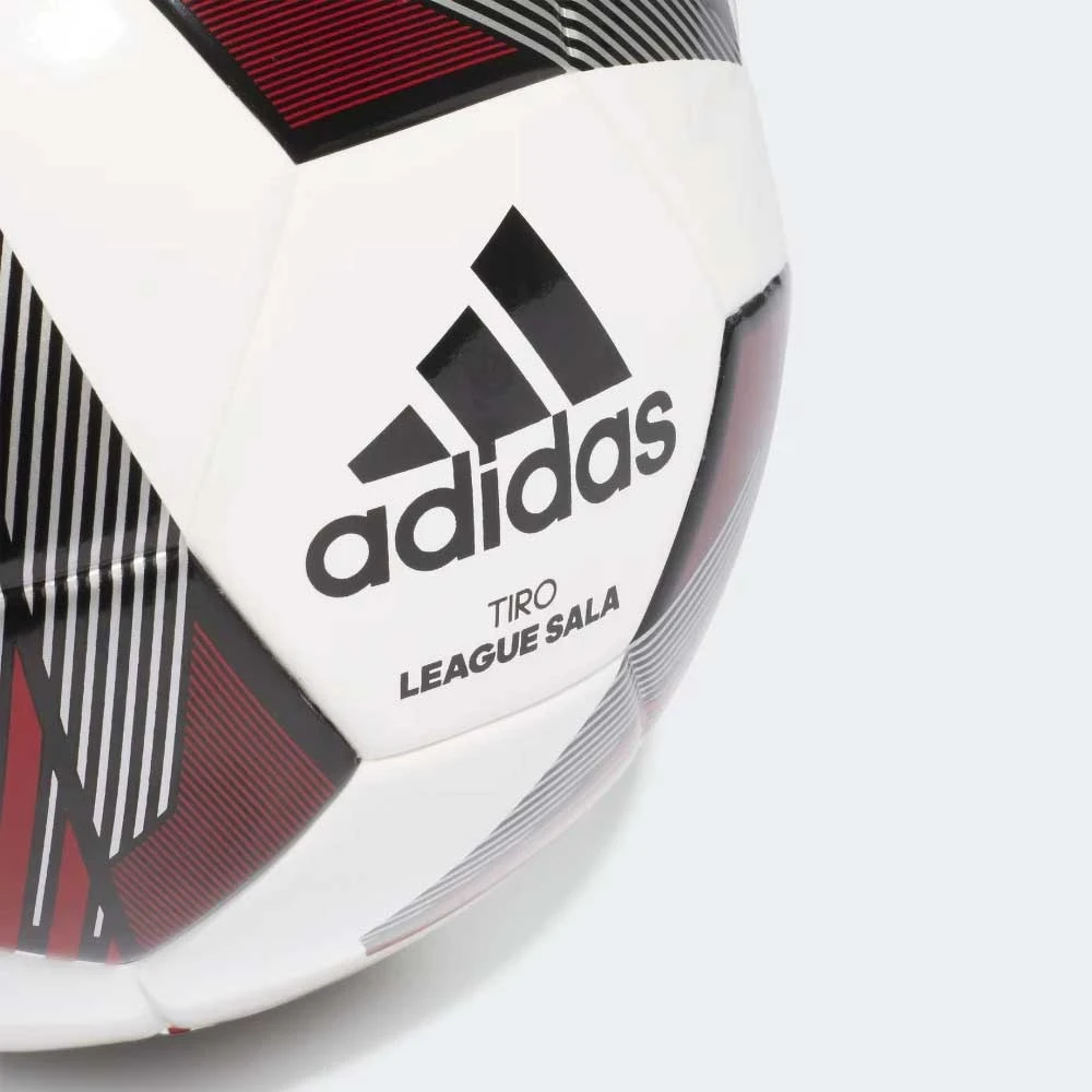 Adidas Tiro League Sala Ball- White/Black/Team Powder Red 2 Adidas Tiro League Sala Ball- White/Black/Team Powder Red