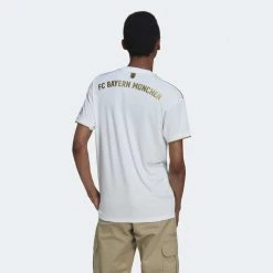 Adidas Fanwear Men's FC Bayern 2022/2023 Away Jersey - White/Gold