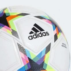 Adidas Balls UCL Pro Soccer Ball - White/Silver Met/Bright Cyan