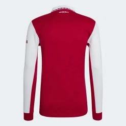 Adidas Men's Arsenal 22/23 Home Long Sleeve Jersey - Scarlet/White Fanwear