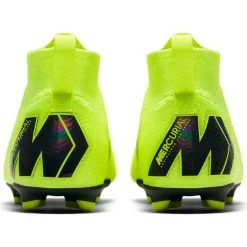 Nike Youth JR Superfly 6 Elite FG Soccer Cleat - Volt/Black 12 Nike Youth JR Superfly 6 Elite FG Soccer Cleat - Volt/Black