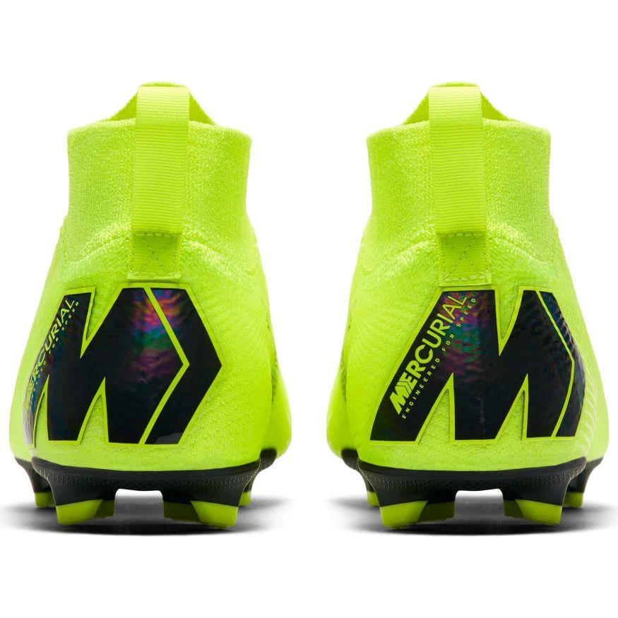 Nike Youth JR Superfly 6 Elite FG Soccer Cleat - Volt/Black 5 Nike Youth JR Superfly 6 Elite FG Soccer Cleat - Volt/Black