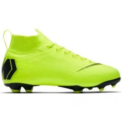 Nike Youth JR Superfly 6 Elite FG Soccer Cleat - Volt/Black