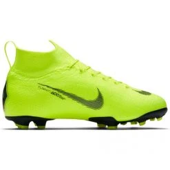 Nike Youth JR Superfly 6 Elite FG Soccer Cleat - Volt/Black