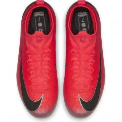 Nike Youth JR Superfly 6 Elite CR7 FG Soccer Cleat - Flash Crimson/Chrome/Dark Grey/Black 14 Nike Youth JR Superfly 6 Elite CR7 FG Soccer Cleat - Flash Crimson/Chrome/Dark Grey/Black