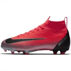 Nike Youth JR Superfly 6 Elite CR7 FG Soccer Cleat - Flash Crimson/Chrome/Dark Grey/Black 12 Nike Youth JR Superfly 6 Elite CR7 FG Soccer Cleat - Flash Crimson/Chrome/Dark Grey/Black