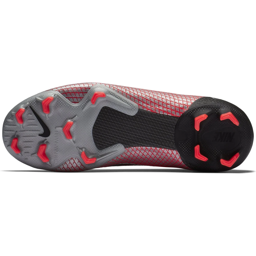 Nike Youth JR Superfly 6 Elite CR7 FG Soccer Cleat - Flash Crimson/Chrome/Dark Grey/Black 2 Nike Youth JR Superfly 6 Elite CR7 FG Soccer Cleat - Flash Crimson/Chrome/Dark Grey/Black
