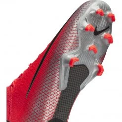 Nike Youth JR Superfly 6 Elite CR7 FG Soccer Cleat - Flash Crimson/Chrome/Dark Grey/Black 16 Nike Youth JR Superfly 6 Elite CR7 FG Soccer Cleat - Flash Crimson/Chrome/Dark Grey/Black