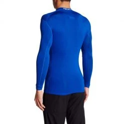 Adidas Men's Soccer Training Apparel Men's Techfit Long Sleeve Top - Collegiate Royal
