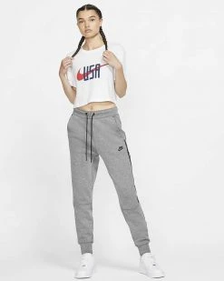 Women's USA Nike Squad Tee - White Fanwear 9 Women's USA Nike Squad Tee - White Fanwear