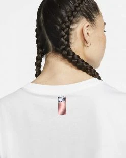 Women's USA Nike Squad Tee - White Fanwear 8 Women's USA Nike Squad Tee - White Fanwear