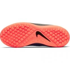 Nike Jr. Phantom Vision Academy Dynamic Fit TF Soccer Cleat - Dark Grey/Black/Bright Mango Youth 11 Nike Jr. Phantom Vision Academy Dynamic Fit TF Soccer Cleat - Dark Grey/Black/Bright Mango Youth