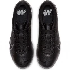 Nike Jr. Mercurial Vapor 13 Academy TF Soccer Cleat - Black/Cool Grey/Metallic Cool Grey Youth 8 Nike Jr. Mercurial Vapor 13 Academy TF Soccer Cleat - Black/Cool Grey/Metallic Cool Grey Youth